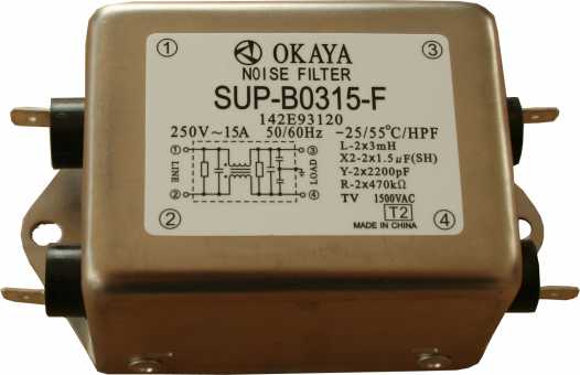 Noise Filter SUP-B0315-F for HRX-150 